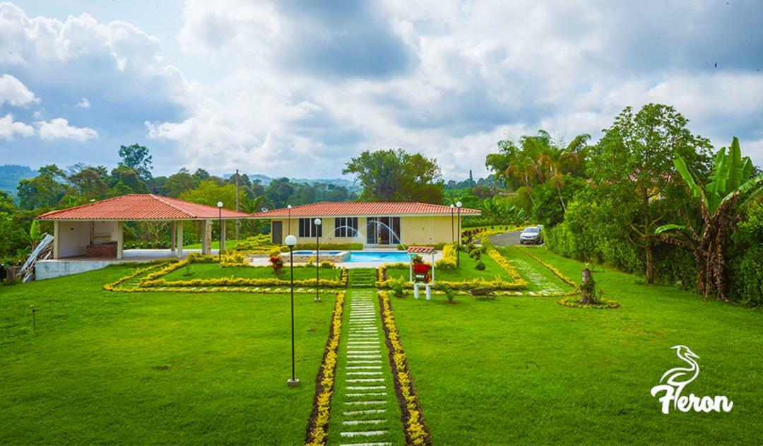 Finca Hotel Heron Quimbaya Bagian luar foto